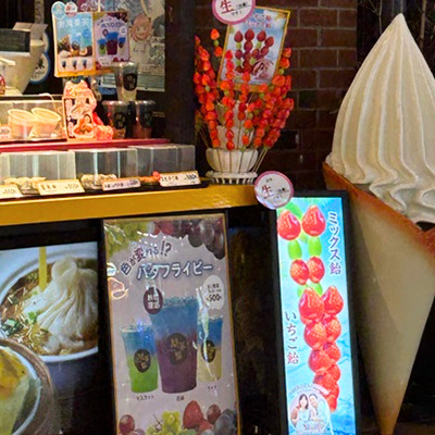 横浜博覧館　カウンター