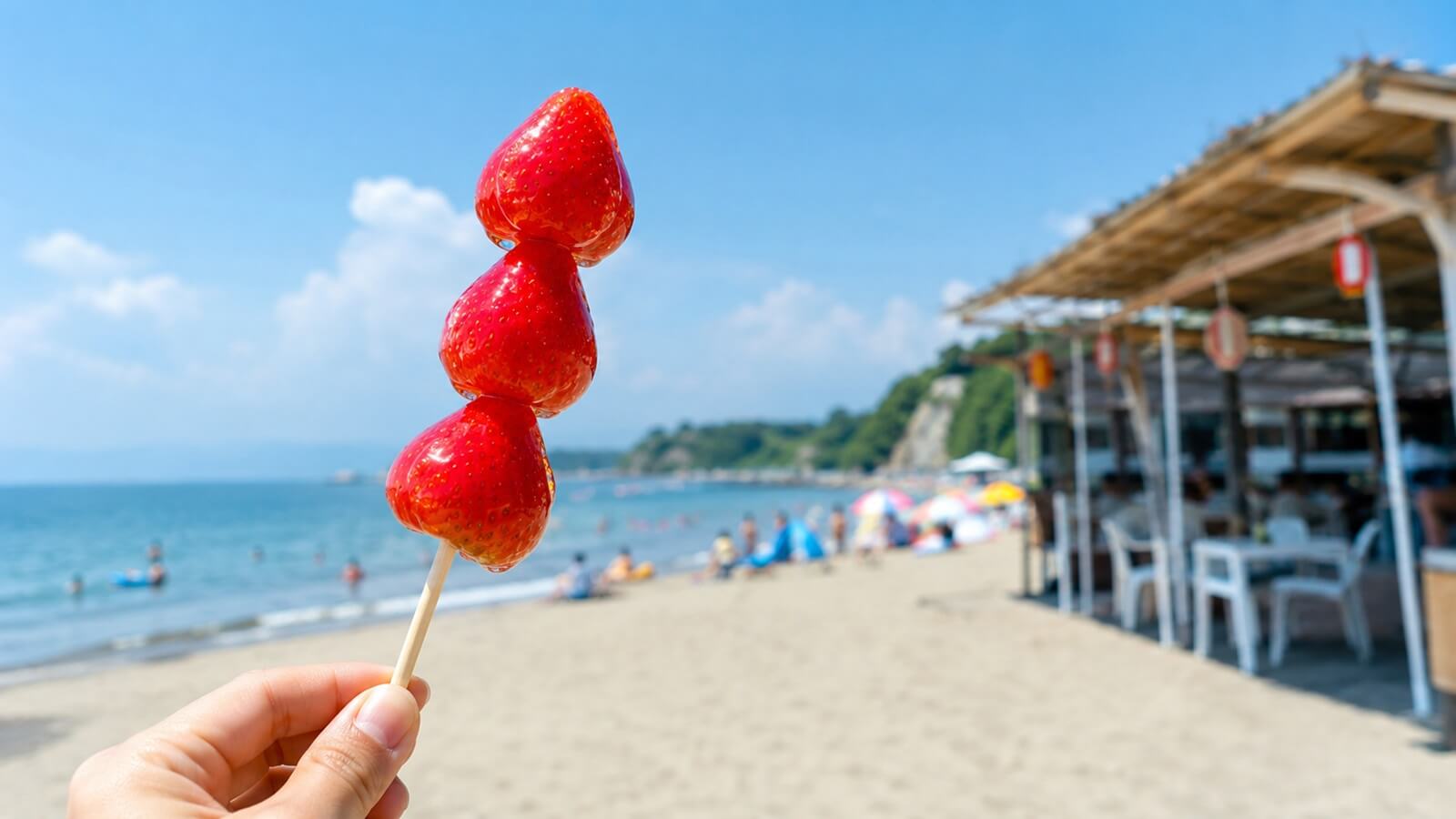 海の家で求められる冷たい甘味